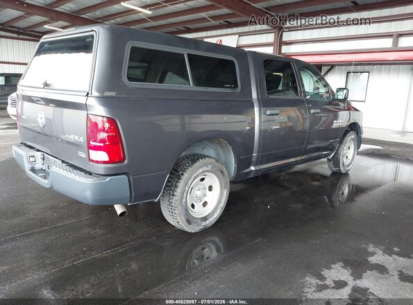 1C6RR7KG2GS349022 2016 RAM 1500 Gray Trasero derecho