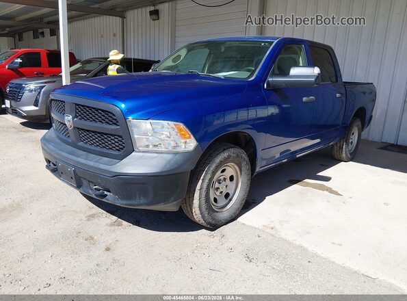 1C6RR7KG2GS377290 2016 RAM 1500 Синий Передняя левая четверть