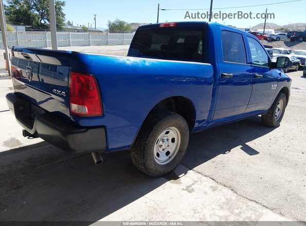 1C6RR7KG2GS377290 2016 RAM 1500 Синий Задняя правая четверть