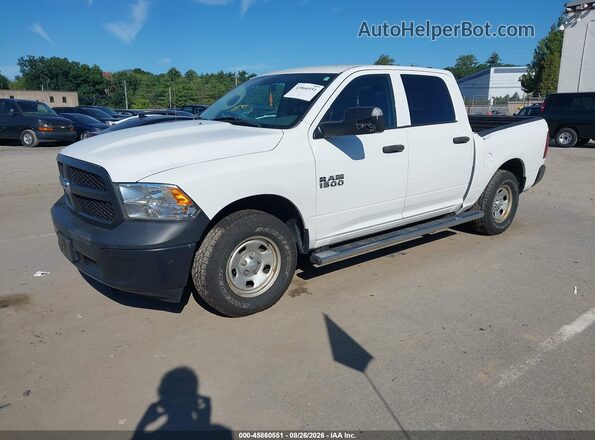 1C6RR7KG2HS809331 2017 RAM 1500 White Առջևի ձախ երեք քառորդ տեսարան