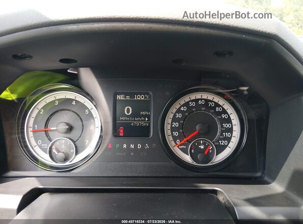 1C6RR7KG2JS319008 2018 RAM 1500 White Հետևի նստատեղերի տեսք