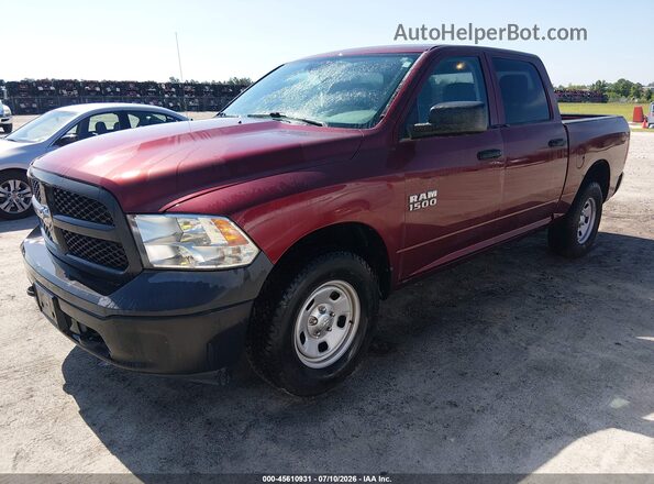 1C6RR7KG3GS339874 2016 RAM 1500 Красный Передняя левая четверть