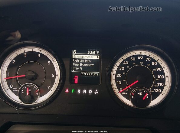 1C6RR7KG4GS348891 2016 RAM 1500 Silver Вид задніх сидінь