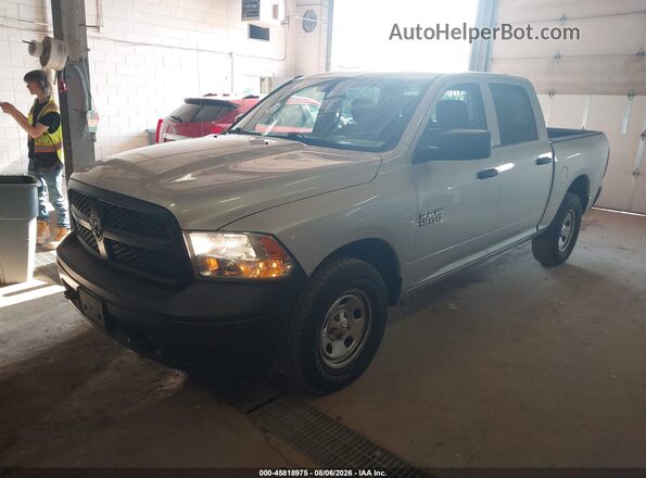 1C6RR7KG4HS770113 2017 RAM 1500 Silver წინა მარცხენა ხედი სამი მეოთხედიდან