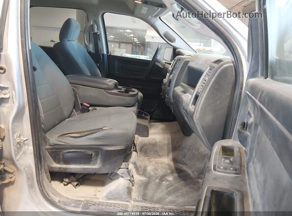 1C6RR7KG4HS776641 2017 RAM 1500 Silver Front interior view