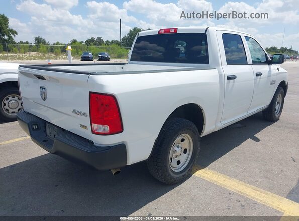 1C6RR7KG5JS181433 2018 RAM 1500 Белый Задняя правая четверть