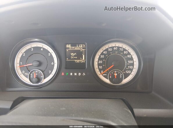 1C6RR7KG7GS362512 2016 RAM 1500 White Vista de los asientos traseros
