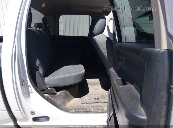 1C6RR7KGXGS345381 2016 RAM 1500 White VIN კოდის სტიკერის ხედი