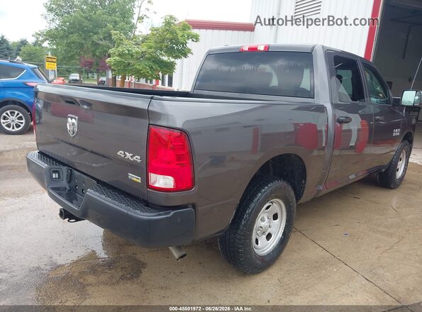 1C6RR7KGXJS306734 2018 RAM 1500 Gray Trasero derecho