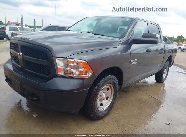 1C6RR7KGXJS306734 2018 RAM 1500 Gray Vista tres cuartos delantera izquierda