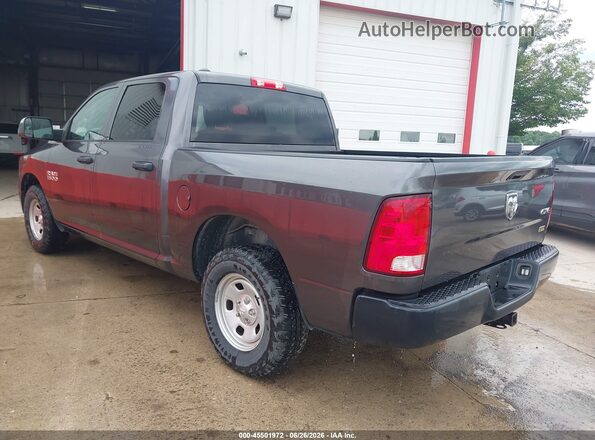 1C6RR7KGXJS306734 2018 RAM 1500 Gray Trasero izquierdo