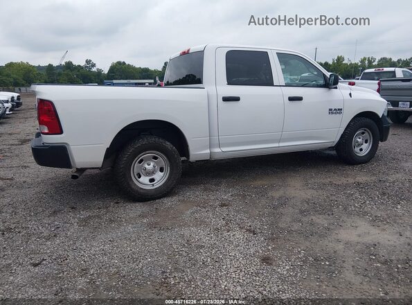 1C6RR7KGXJS319001 2018 RAM 1500 White Rear right