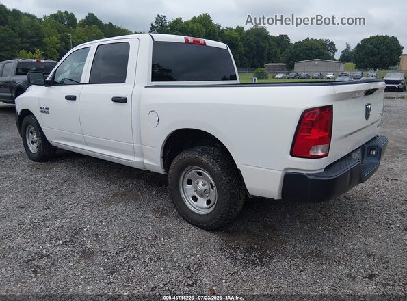 1C6RR7KGXJS319001 2018 RAM 1500 White Rear left