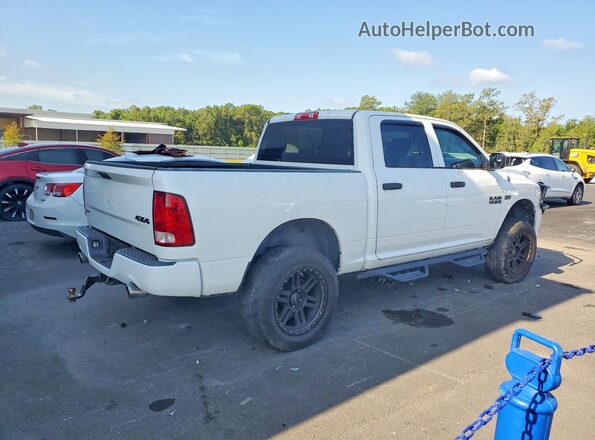 1C6RR7KT0JS314418 2018 RAM 1500 White Задня права чверть