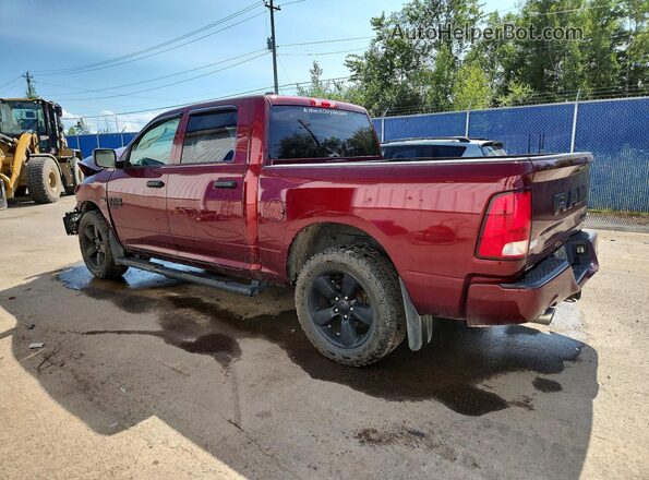 1C6RR7KT1LS112951 2020 RAM 1500 Red Հետևի ձախ