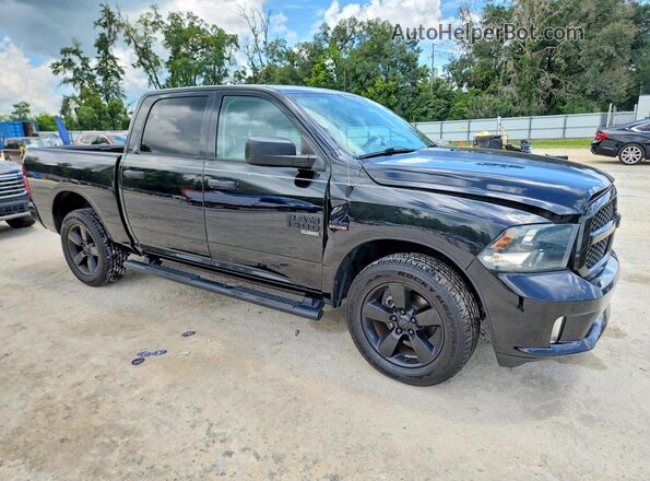 1C6RR7KT6KS508517 2019 RAM 1500 Черный Передняя правая четверть