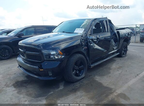 1C6RR7KT7NS153376 2022 RAM 1500 CLASSIC Black Передня ліва чверть