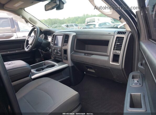 1C6RR7KT7NS153376 2022 RAM 1500 CLASSIC Black Вид салону спереду
