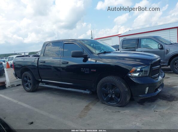 1C6RR7KT7NS153376 2022 RAM 1500 CLASSIC Black Вид задньої частини салону