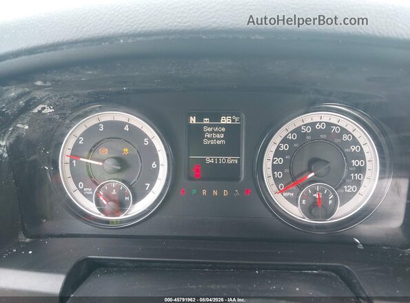 1C6RR7KT8KS551319 2019 RAM 1500 CLASSIC Black Вид задніх сидінь