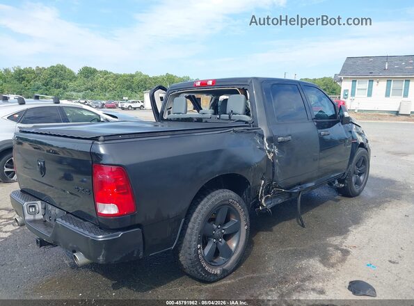 1C6RR7KT8KS551319 2019 RAM 1500 CLASSIC Black Задня права чверть