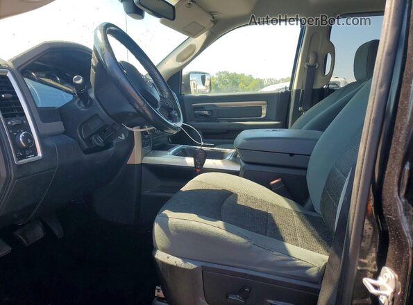 1C6RR7LG0GS409720 2016 RAM 1500 Black Widok wnętrza z przodu