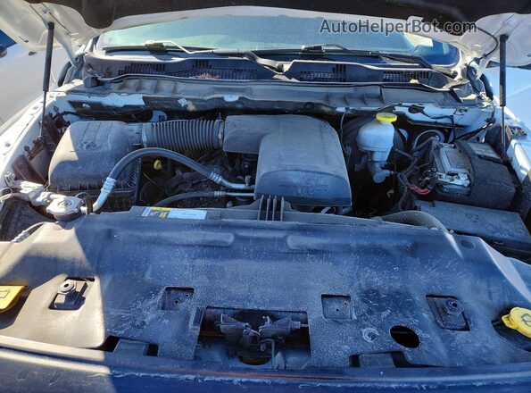 1C6RR7LG0MS583427 2021 RAM 1500 White უკანა სალონის ხედი