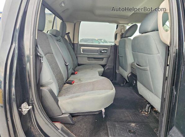 1C6RR7LG4HS621019 2017 RAM 1500 Black Widok tylnych siedzeń