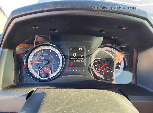 1C6RR7LG5MS532473 2021 RAM 1500 Blue Вид щитка приладів