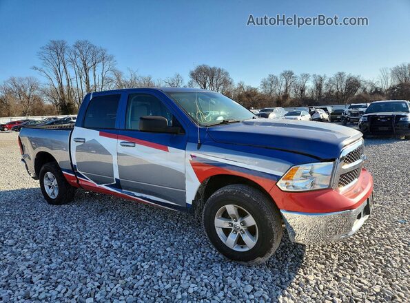 1C6RR7LG5MS532473 2021 RAM 1500 Blue Передня права чверть