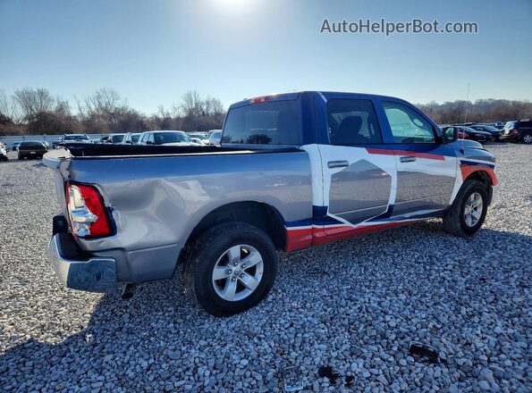 1C6RR7LG5MS532473 2021 RAM 1500 Blue Задня права чверть
