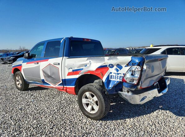 1C6RR7LG5MS532473 2021 RAM 1500 Blue Задня ліва чверть