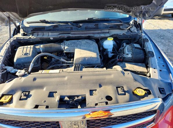 1C6RR7LG5MS532473 2021 RAM 1500 Blue Вид задньої частини салону