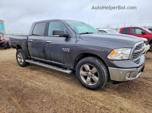 1C6RR7LG7JS257328 2018 RAM 1500 Gray Передня права чверть