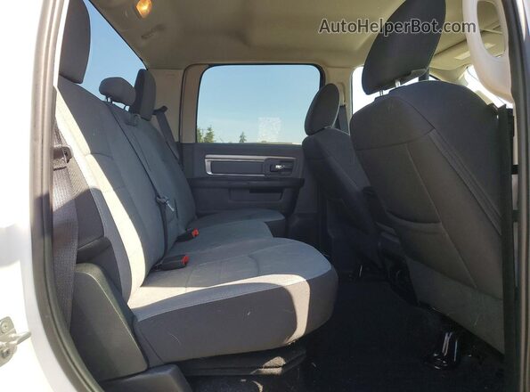1C6RR7LG8NS241385 2022 RAM 1500 White Widok tylnych siedzeń