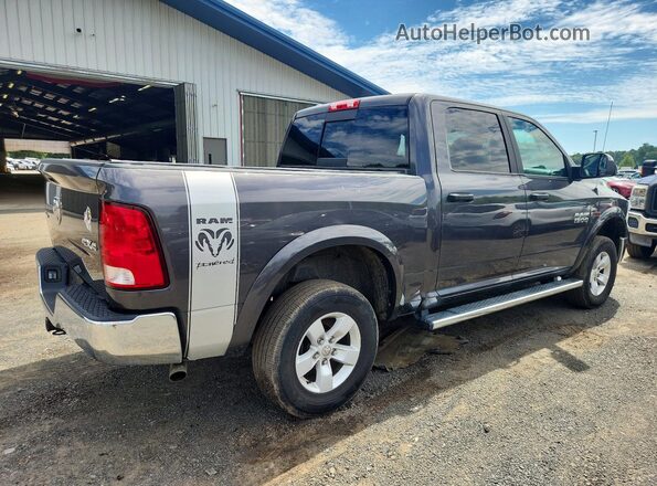 1C6RR7LM3JS298500 2018 RAM 1500 Gray Rear right
