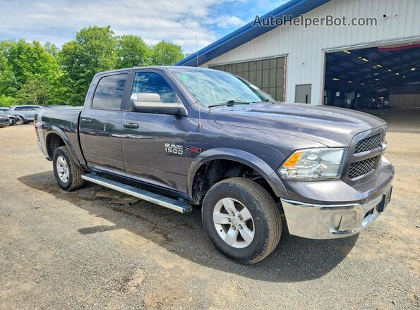 1C6RR7LM3JS298500 2018 RAM 1500 Gray Front right
