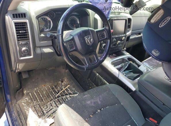 1C6RR7LM5HS515281 2017 RAM 1500 Blue Dashboard view