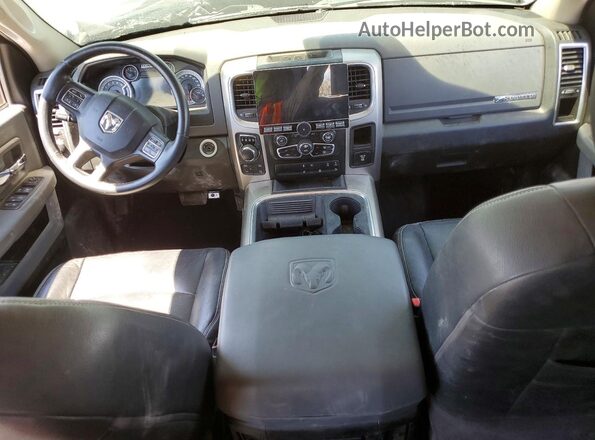 1C6RR7LM8GS412984 2016 RAM 1500 Gray Առջևի վահանակի տեսք
