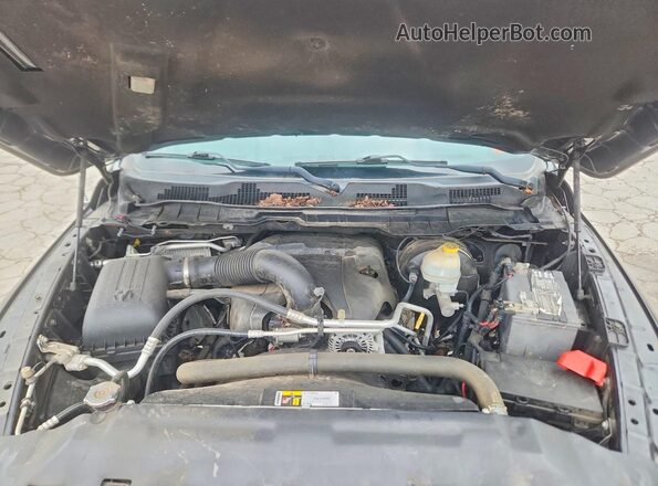 1C6RR7LT0GS337799 2016 RAM 1500 Угольный Вид задней части салона