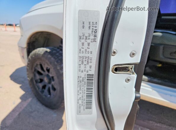 1C6RR7LT0GS344557 2016 RAM 1500 White Շարժիչի բաժամունքի տեսք