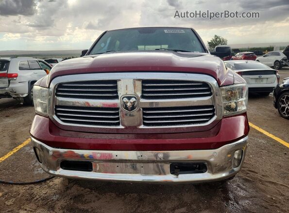 1C6RR7LT0HS691971 2017 RAM 1500 Burgundy Widok z przodu