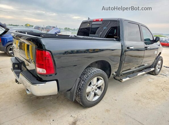 1C6RR7LT1GS366969 2016 RAM 1500 Black უკანა მარჯვენა