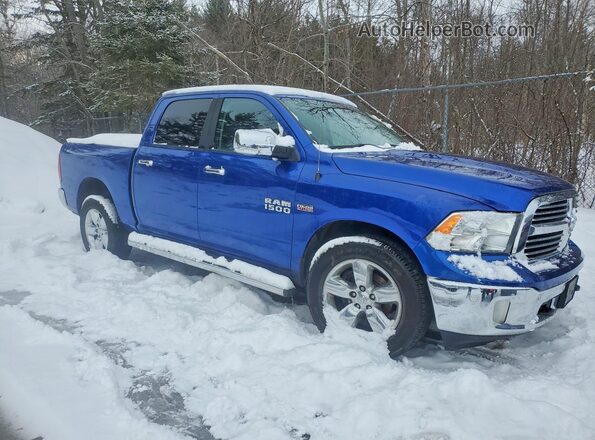 1C6RR7LT2JS101839 2018 RAM 1500 Blue Front right