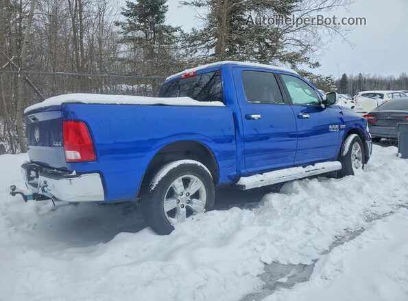 1C6RR7LT2JS101839 2018 RAM 1500 Blue Rear right
