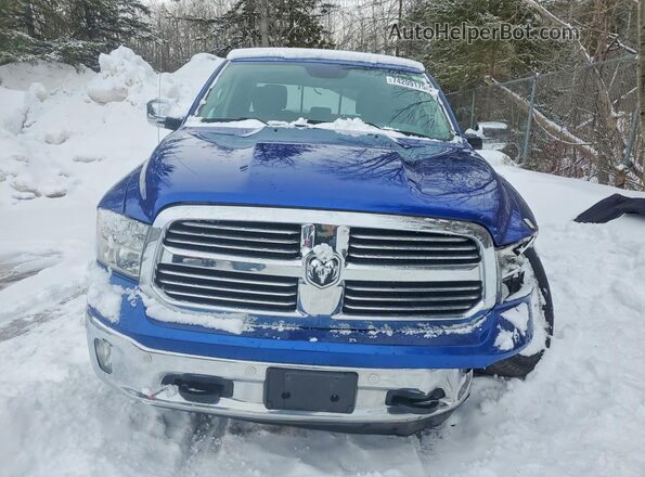 1C6RR7LT2JS101839 2018 RAM 1500 Blue Front view