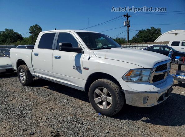 1C6RR7LT3JS300401 2018 RAM 1500 White Front right