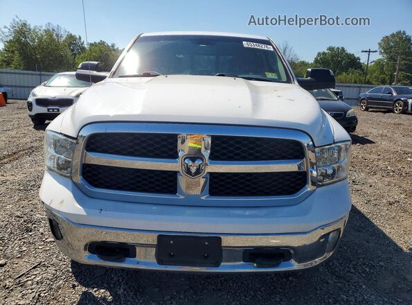 1C6RR7LT3JS300401 2018 RAM 1500 White Front view