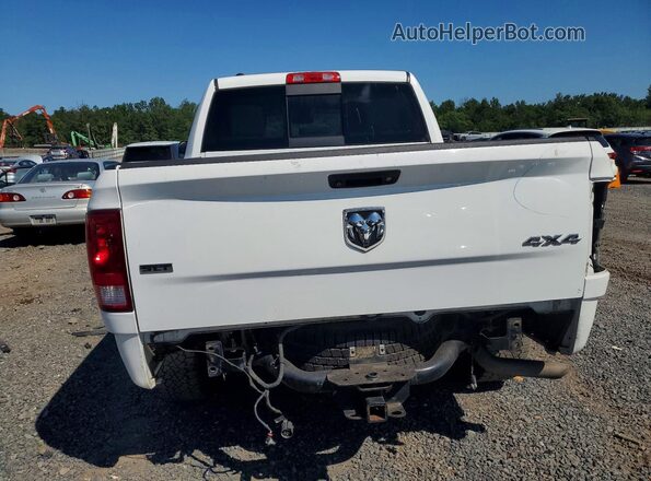1C6RR7LT3JS300401 2018 RAM 1500 White Rear view