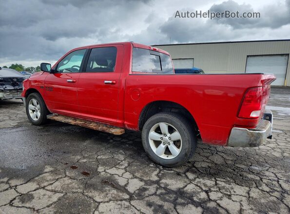 1C6RR7LT4GS109157 2016 RAM 1500 Красный Задняя левая четверть